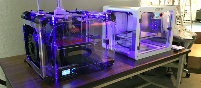3D printers in TTDF